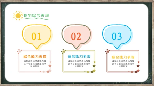 儿童幼儿园小学班干部竞选自我介绍ppt模板