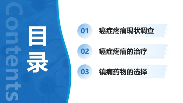 肿瘤医院癌症疼痛规范治疗通用PPT模板