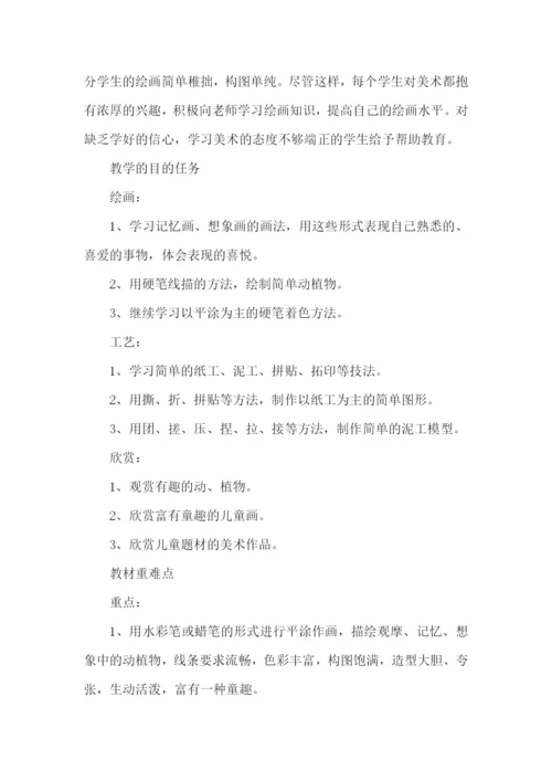 小学美术工作计划.docx