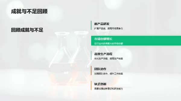 化学部门年终盘点