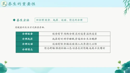 中国风传统养生康养通用PPT课件模板