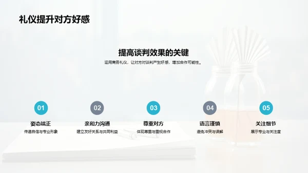 谈判中的商务礼仪