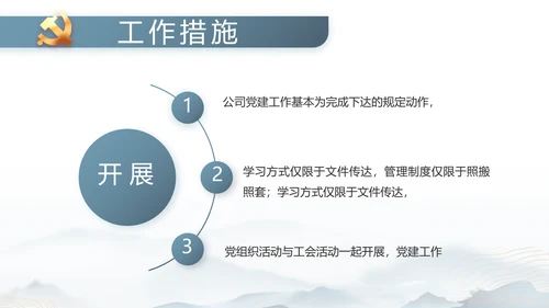 蓝色中国风道德与法治总结PPT