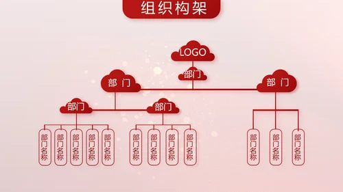 红色喜庆2021喜迎新春春节晚会年会动态PPT模板