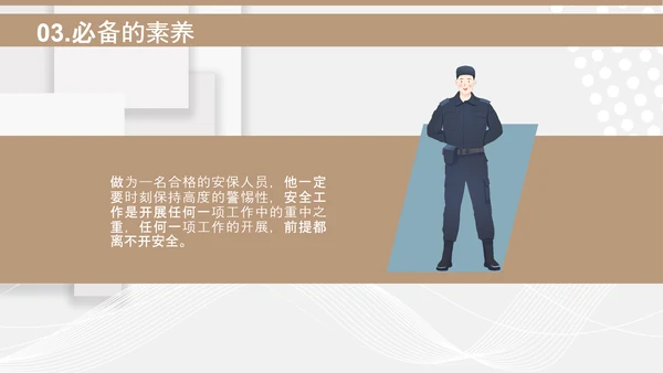 小区物业安保应知应会PPT模板