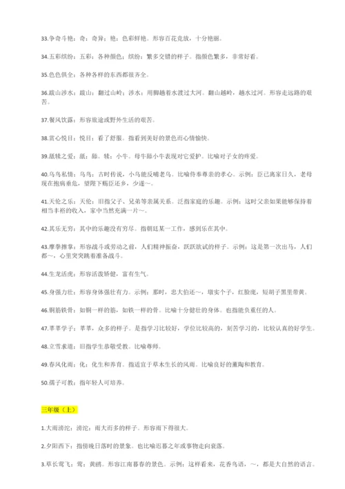 1-4年级成语大全.docx