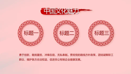 红色大气党建党支部年终述职报告PPT