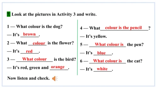 StarterM3 U3 What colour is it课件2023-2024学年度外研版英语七