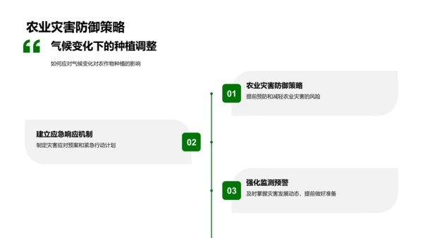 农业应对小满气候变迁PPT模板