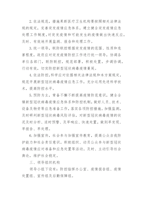 疫情防控管理制度及应急预案.docx