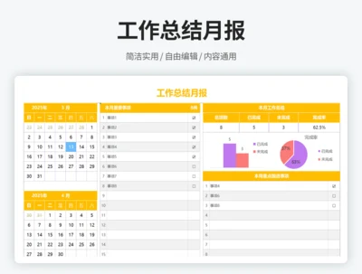 工作总结月报