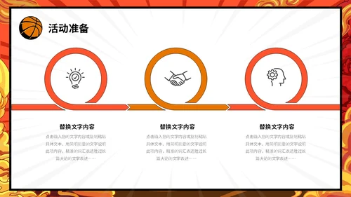 炫彩漫画风篮球比赛活动策划PPT
