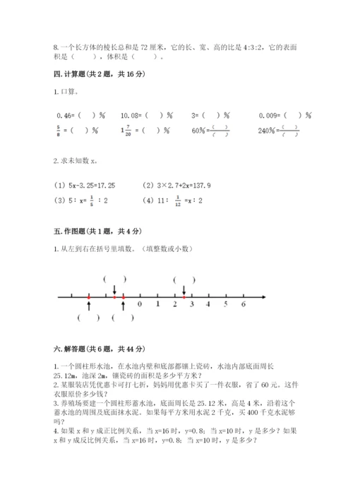 冀教版小升初数学模拟试卷精品【考点梳理】.docx