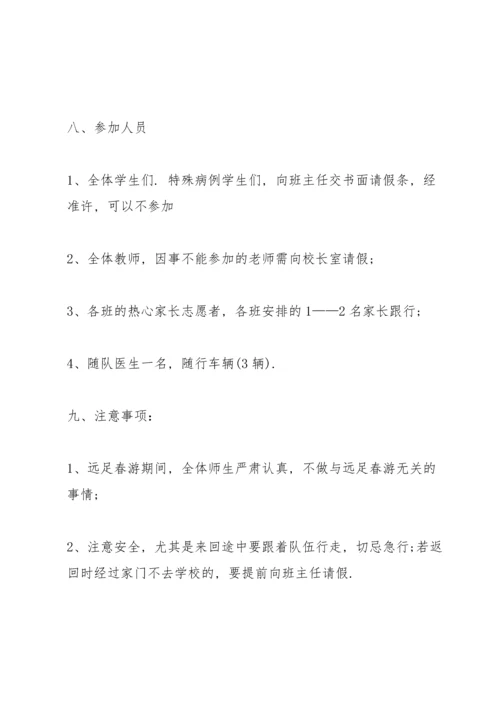 有关踏青活动的策划方案模板.docx