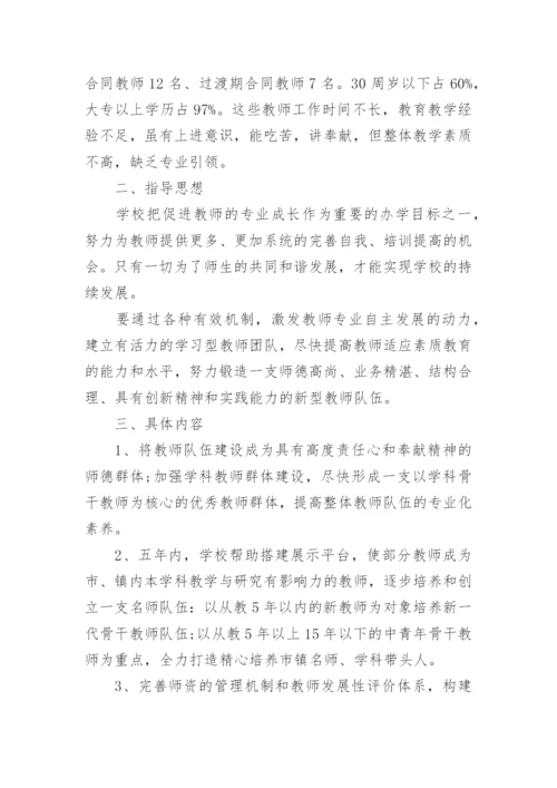 教师个人职业发展规划范文5篇.docx