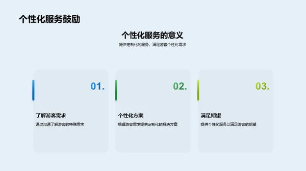 打造五星级游客体验