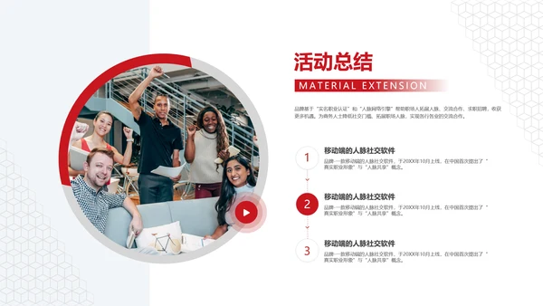 OK公司年会展望未来PPT模板