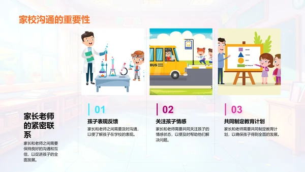 教育合作新模式PPT模板