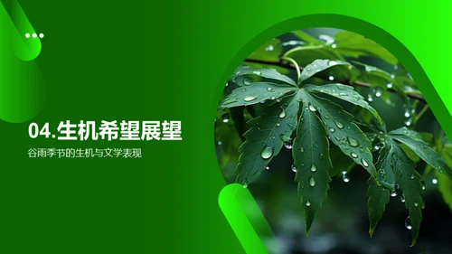 谷雨文化与文学解读