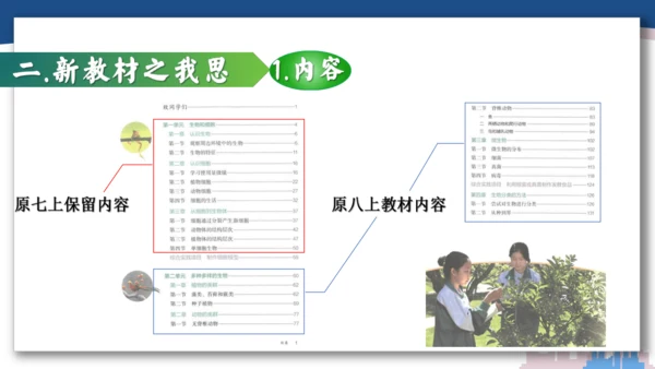 【开学必读】初中生物学新课标新教材解析和备课指导课件(共49张PPT)