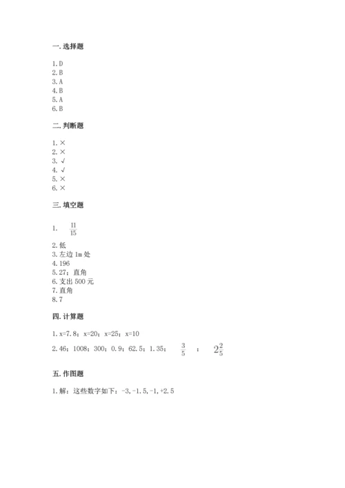 北师大版六年级下册数学期末测试卷附答案【轻巧夺冠】.docx