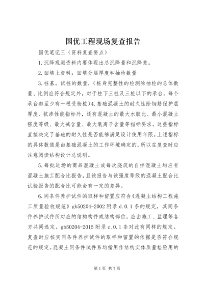 国优工程现场复查报告 (4).docx