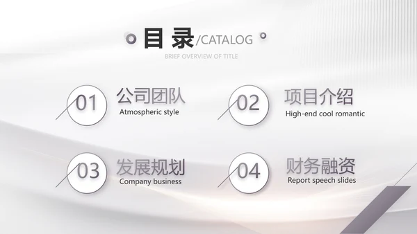 路演项目商业计划书商务动态PPT模板