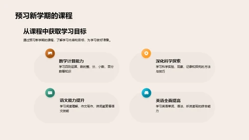 四年级的学习之旅