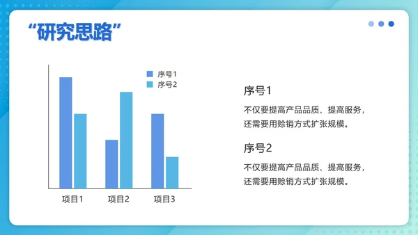 蓝色渐变毕设报告ppt模板