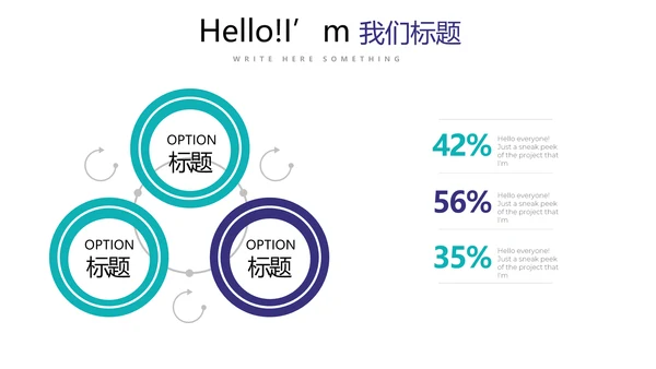 医用风格简约时尚大气商务风通用PPT动态模板