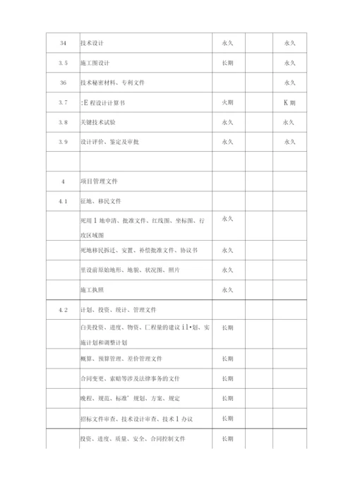 项目档案资料的管理办法.docx