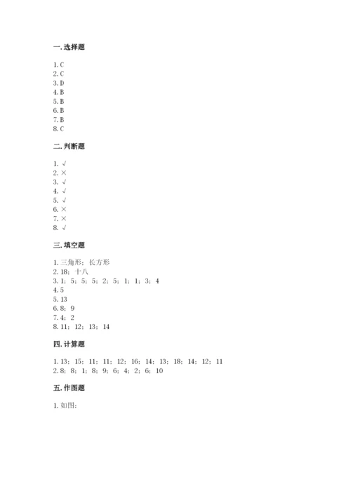 人教版一年级上册数学期末考试试卷（综合卷）.docx