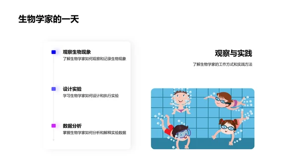 初探生物科学PPT模板