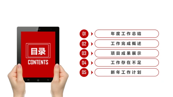 红色简约大气中国银行ppt模板