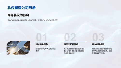 商务礼仪提升讲座PPT模板