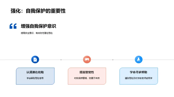 初中新航程 安全起航