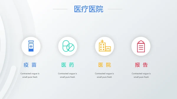 创意大气医疗行业工作总结汇报动态PPT模板