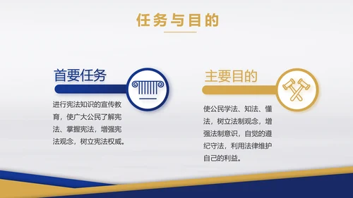 蓝色大气法律律法培训宣传动态PPT