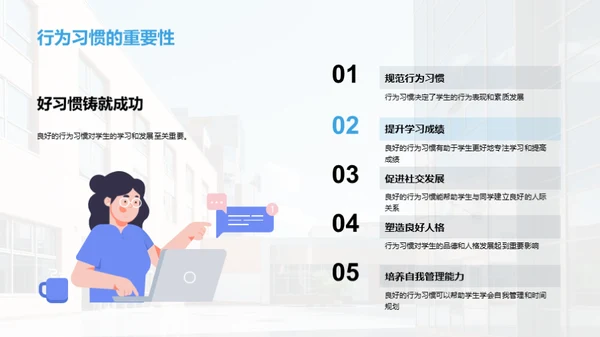初中生行为习惯塑造