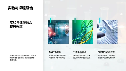 3D风生物医疗教学课件PPT模板