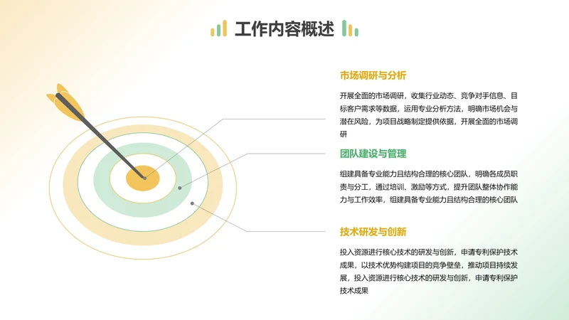 简约风含插图PPT层次结构