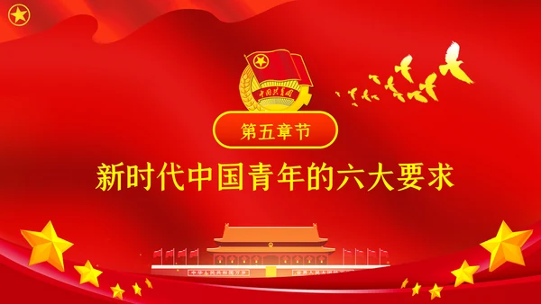 五四精神传承有我纪念五四运动101周年团课PPT