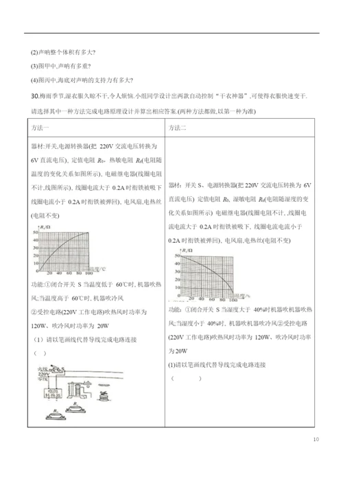 2021年江苏省常州市中考物理试题(原卷版).docx