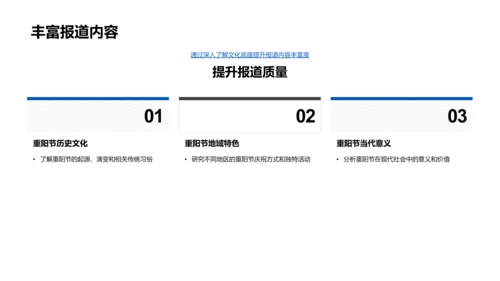 重阳节媒体报道研究PPT模板