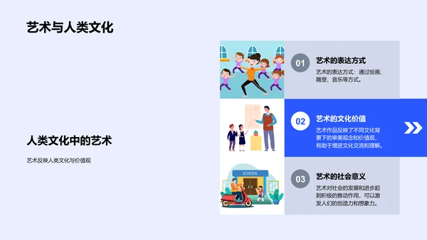 美术教学实践PPT模板