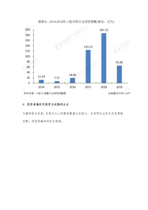 中国人脸识别行业市场分析市场竞争较为激烈-行业投融资热情较为高涨.docx