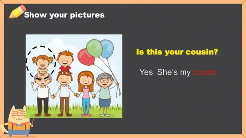 Unit 1 She’s my aunt  story time  课件（共25张PPT）