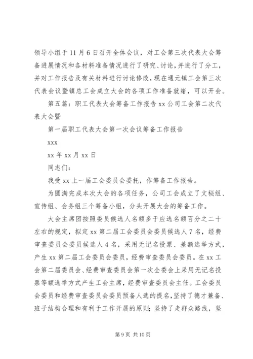 代表大会筹备报告.docx