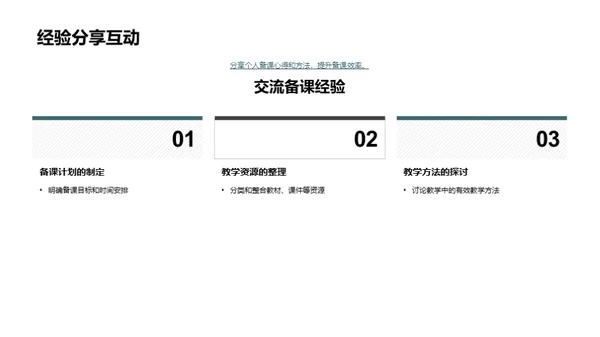 备课效能提升策略