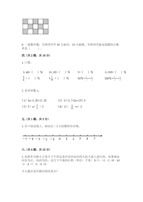 北师大版数学小升初模拟试卷附完整答案【名校卷】.docx